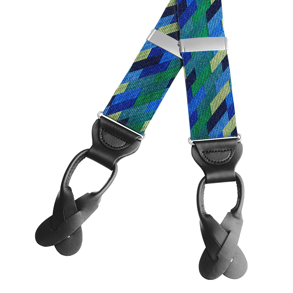 Tesserengle Green Braces/Suspenders