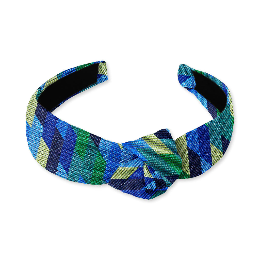 Tesserengle Green Knotted Headband