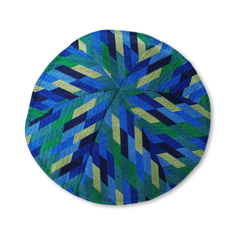 Tesserengle Green Kippah