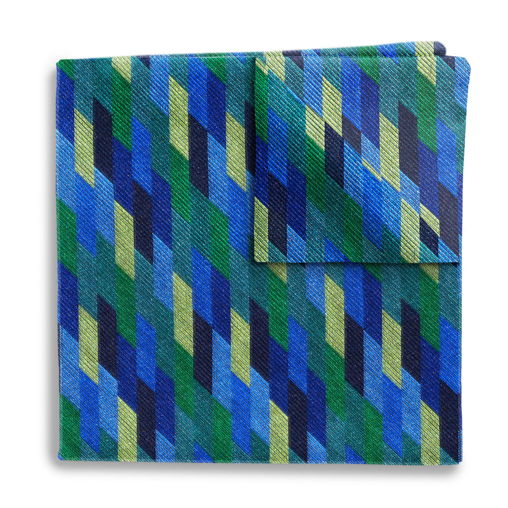 Tesserengle Green Pocket Squares