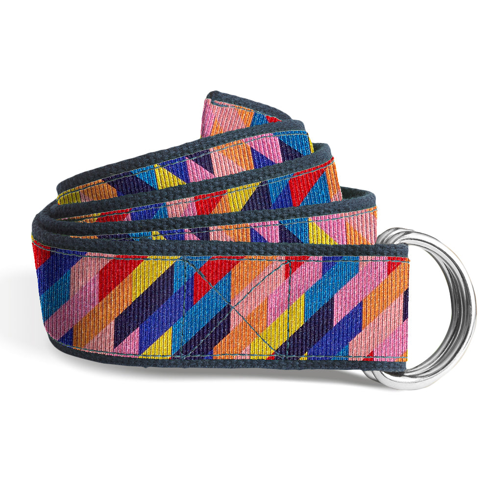Tesserengle Pink Women's D-Ring Belts