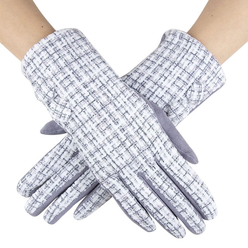 Tweedley Grey Women's Gloves