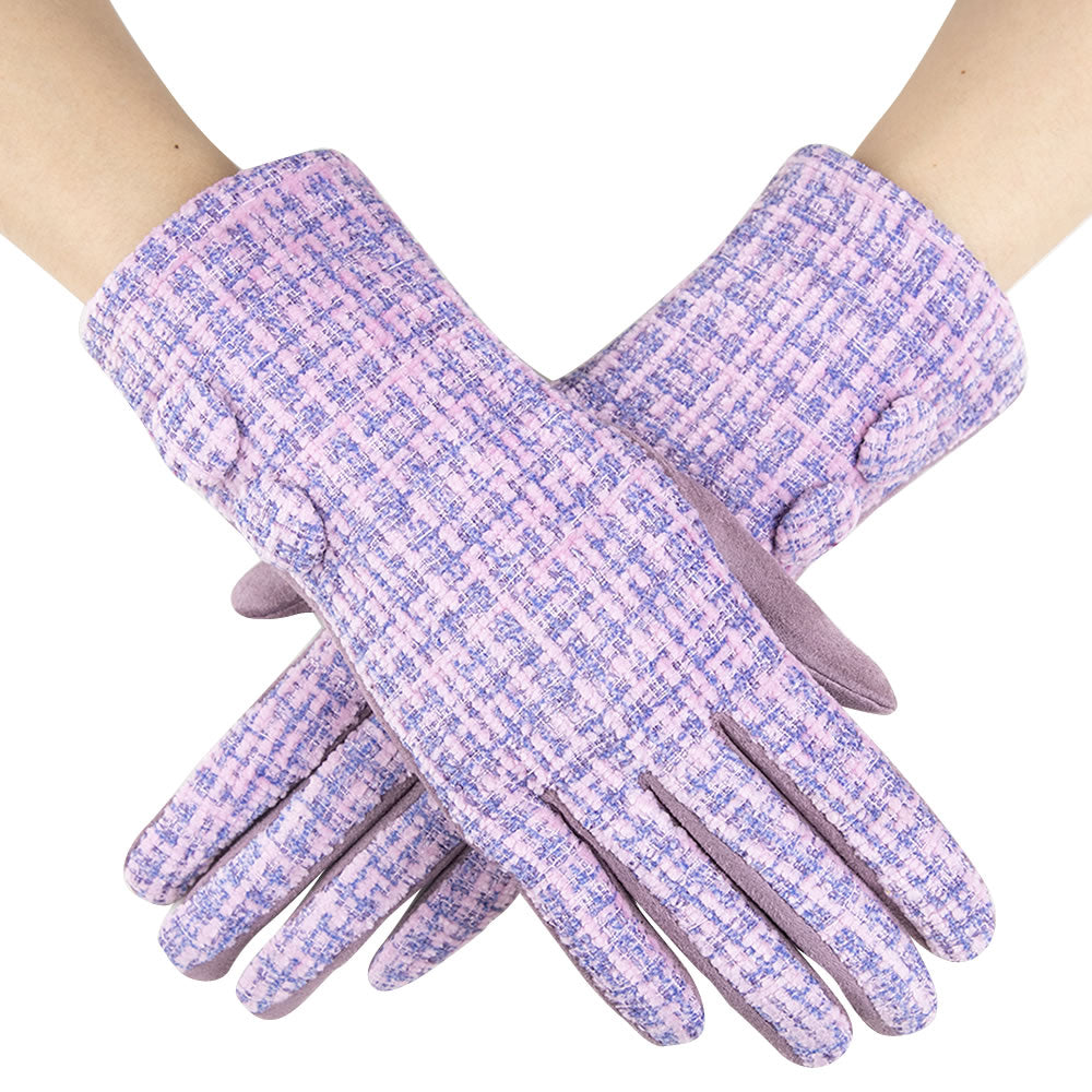 tweed gardening gloves Tweedley Pink Women's Gloves by Beau Ties of Vermont