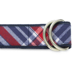 Vermont Flannel Liberty Street D-Ring Belts by Beau Ties of Vermont Vermont Flannel Liberty Street D-Ring Belts by Beau Ties of Vermont