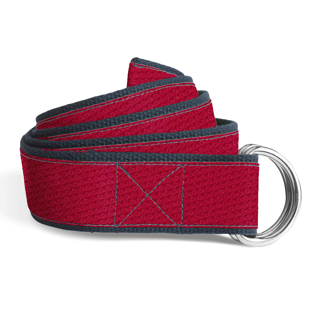 Wavington Wine Women's D-Ring Belts