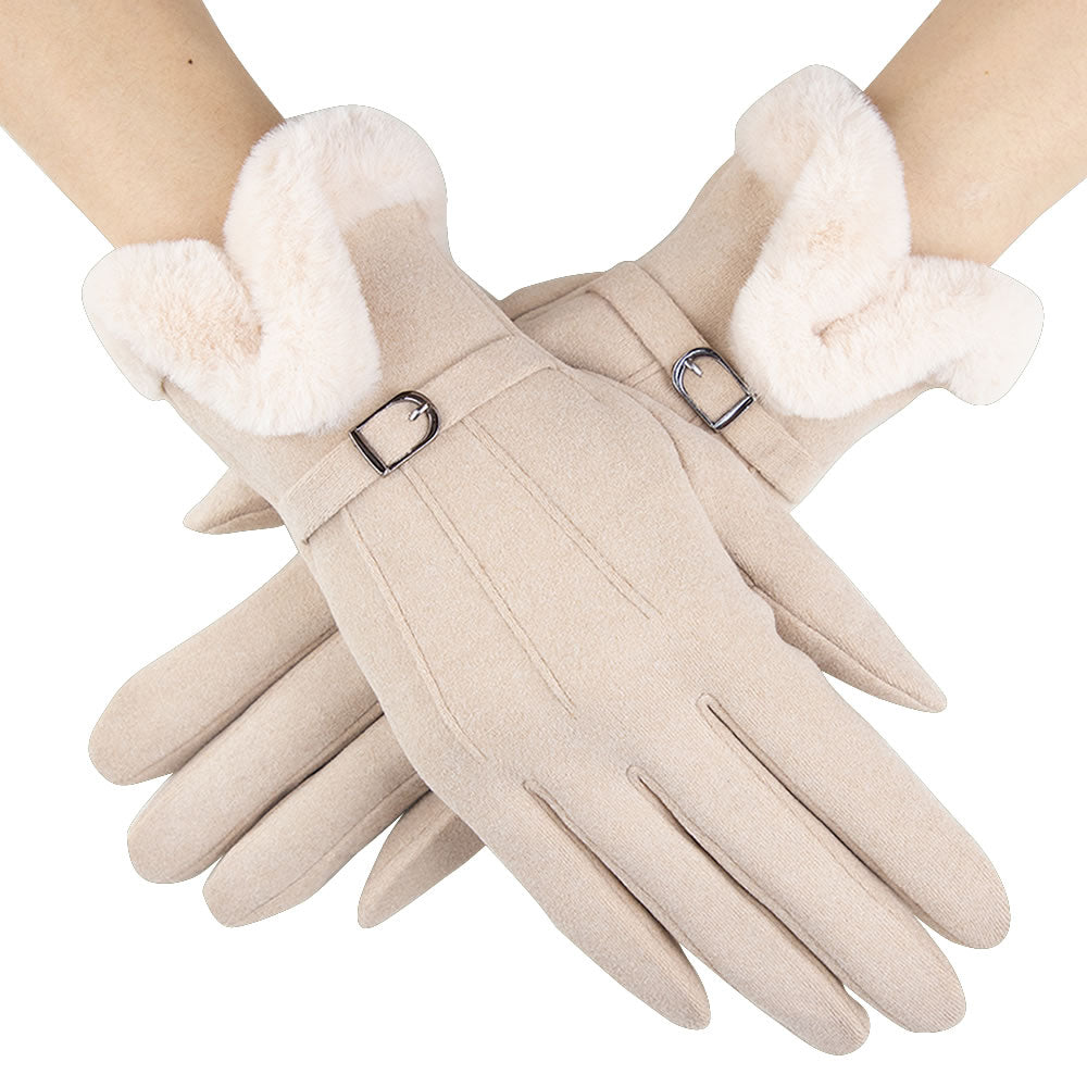 Warmstan Beige Women's Gloves by Beau Ties of Vermont