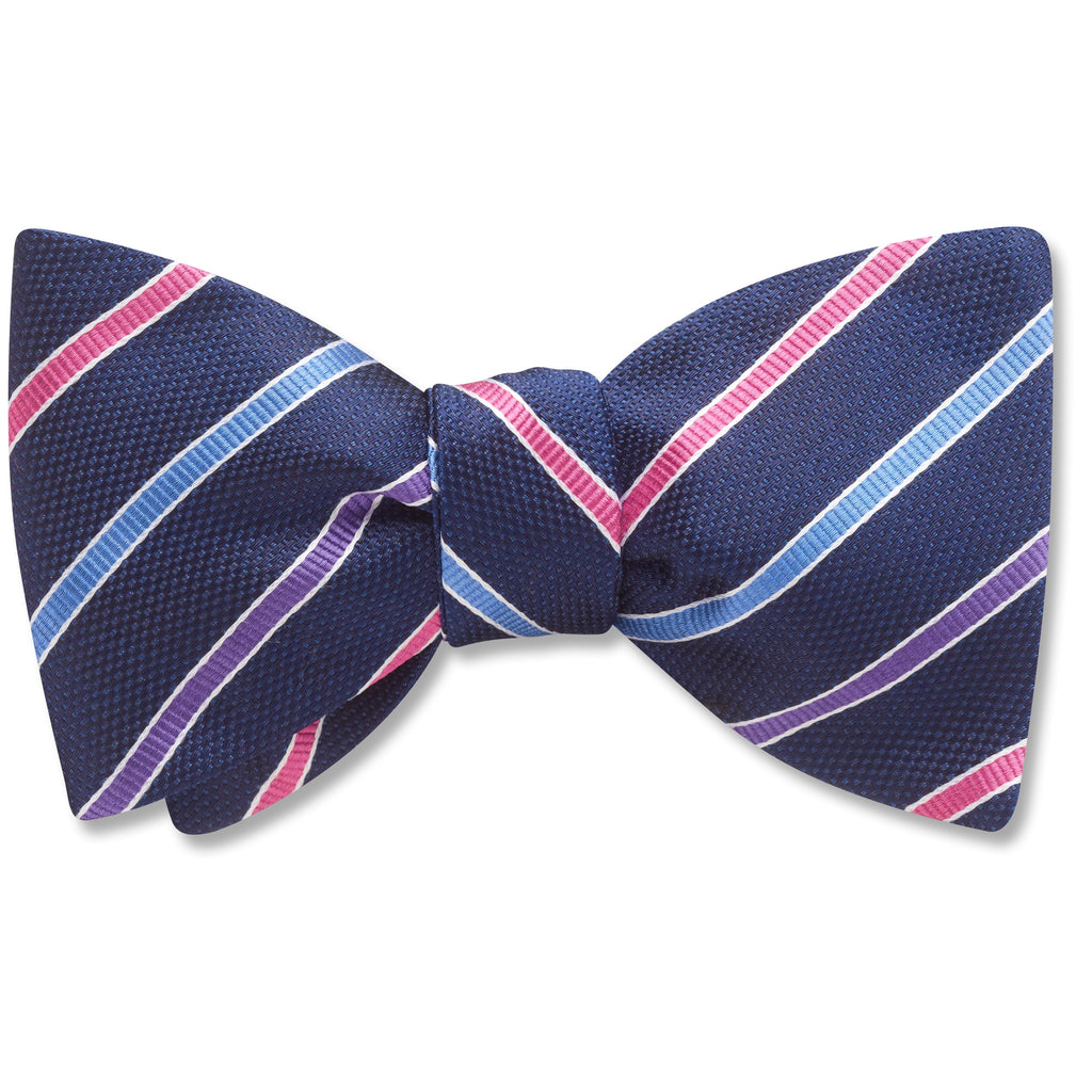 Winter Night Trail Dog Bow Ties