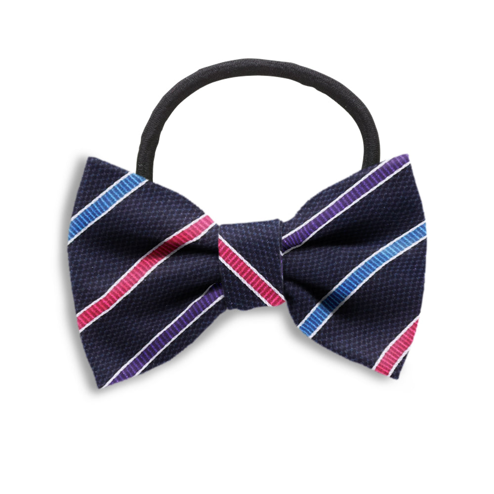 Winter Night Trail Hair Bows