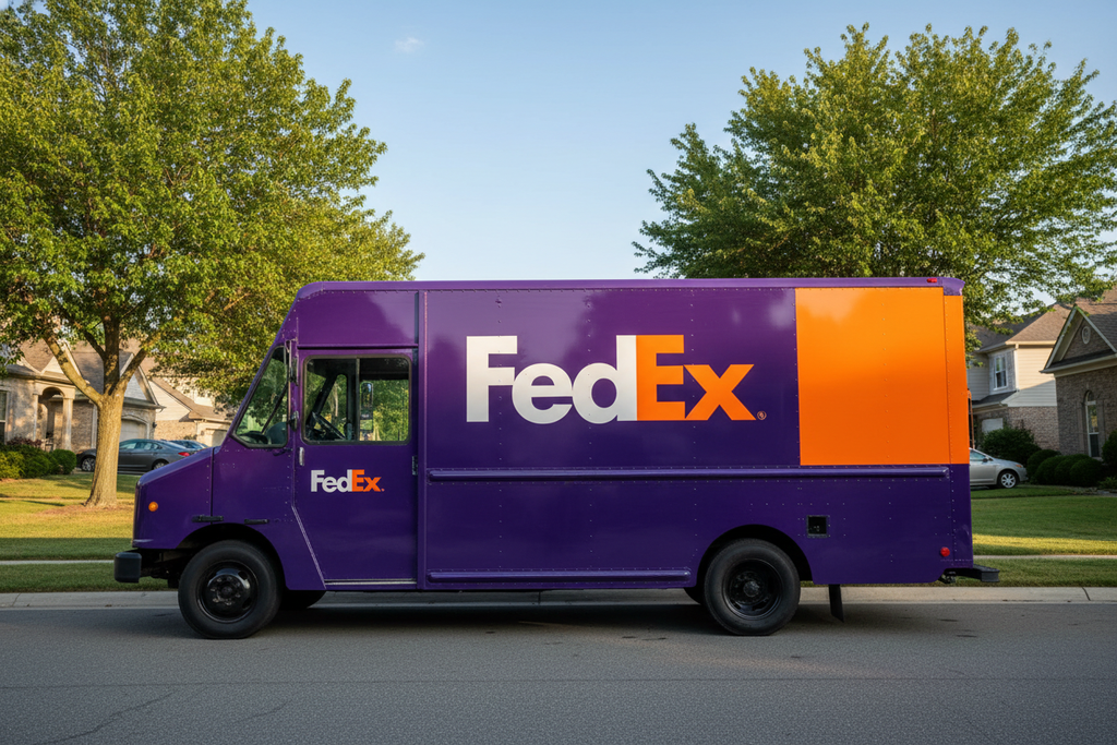 fedex truck