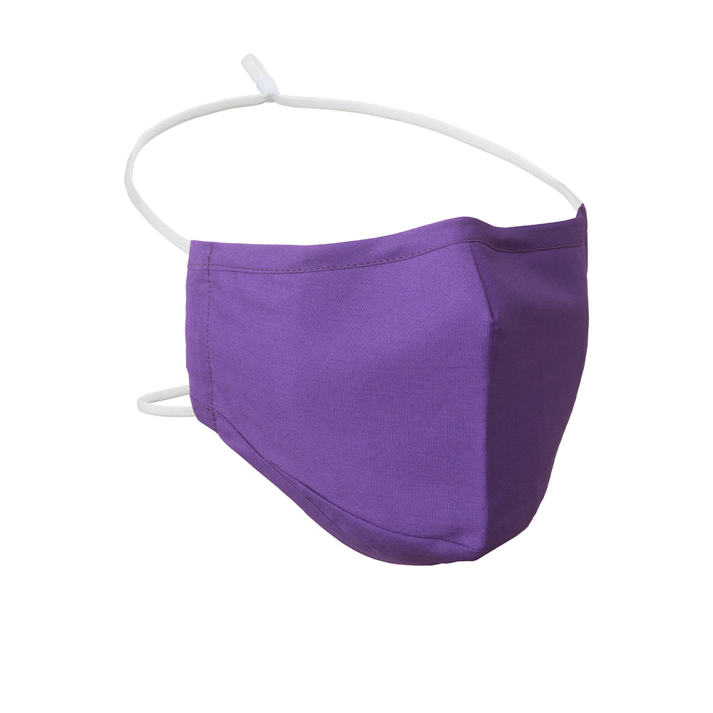 Coverly Purple Over-The-Head Face Mask