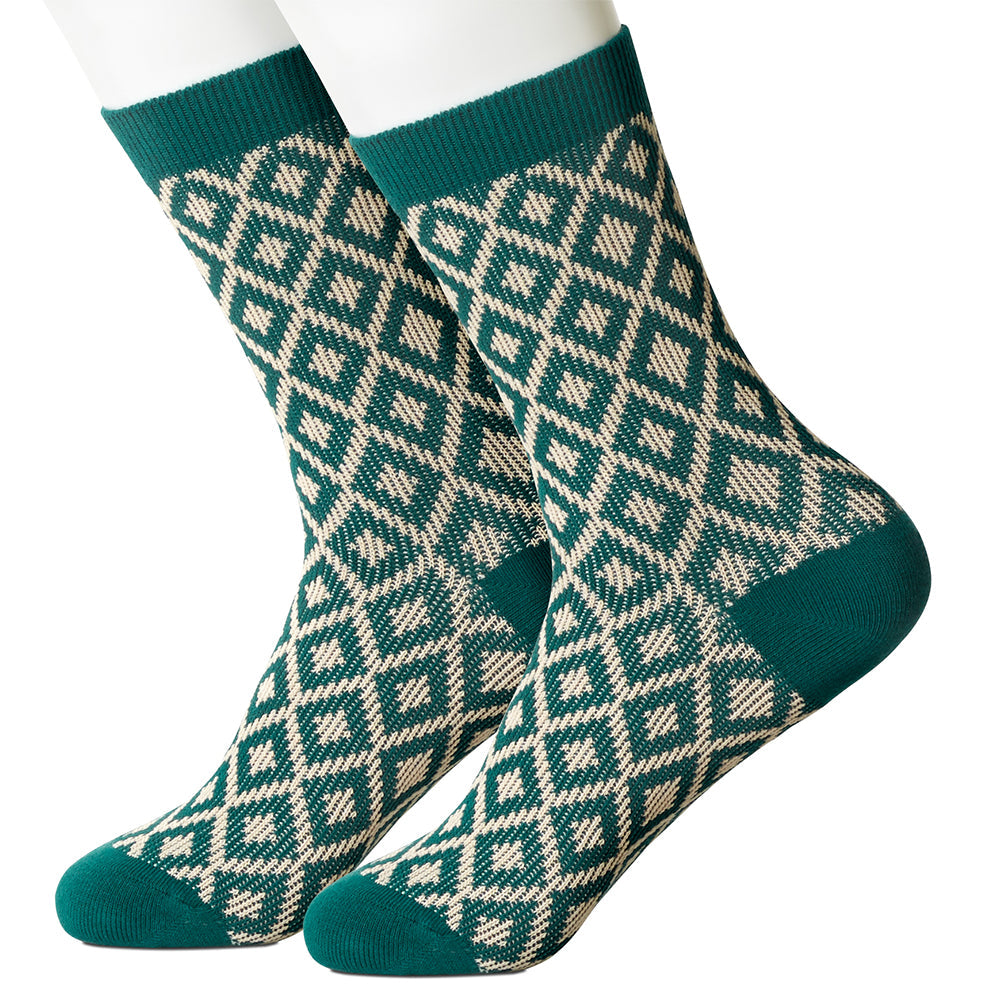 Adamantina Green Women's Socks