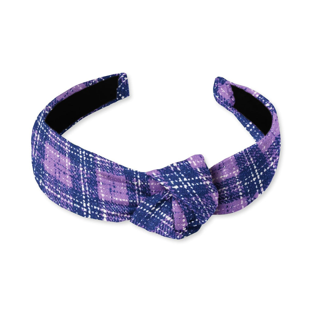 Alpagota Purple Knotted Headband
