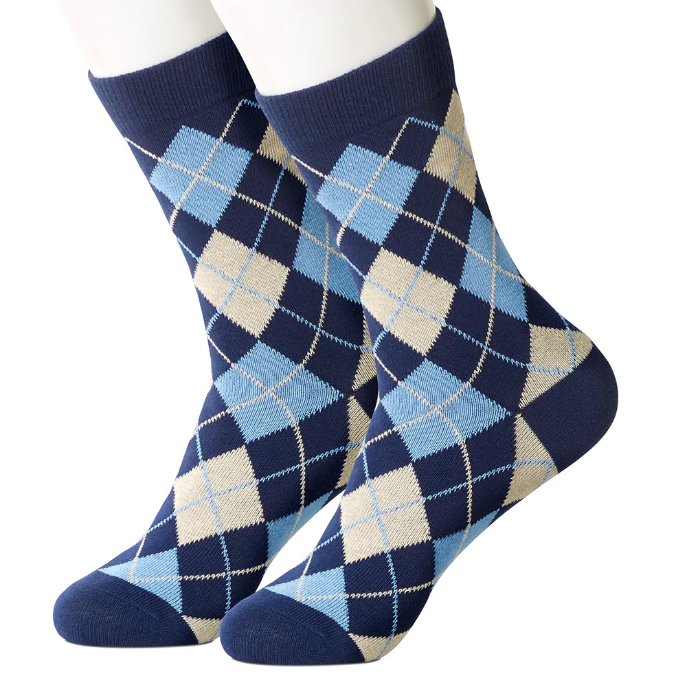 Argyll Blue Women's Socks