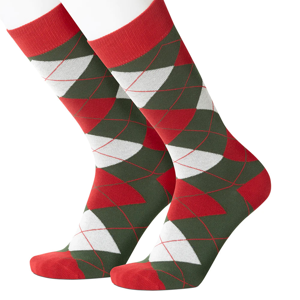Argyle Holiday Men's Socks