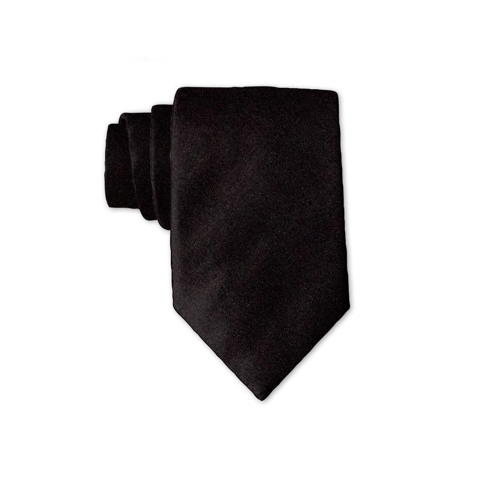 Black Charmeuse - Kids' Neckties