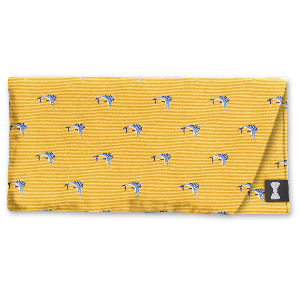 Blue Marlin Gold Eyeglass Cases