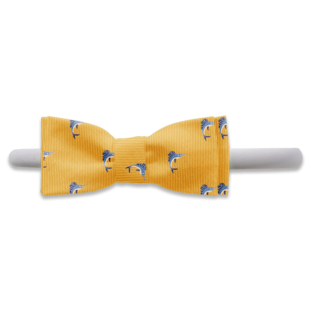 Blue Marlin Gold Kids Hair Band