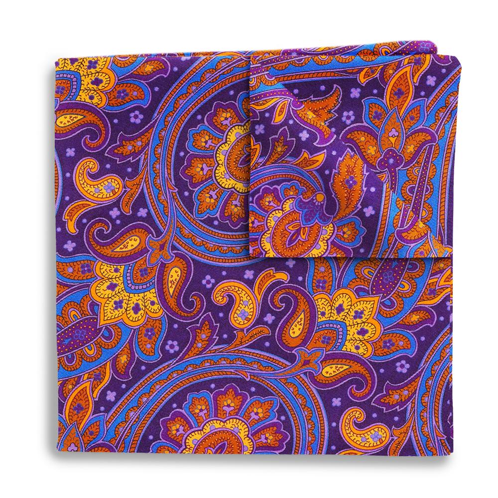 Barshaw Purple Pocket Squares