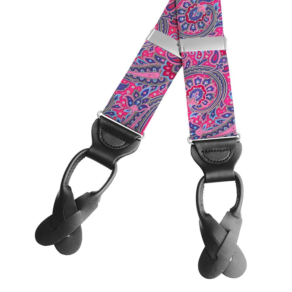 Barshaw Pink Braces/Suspenders