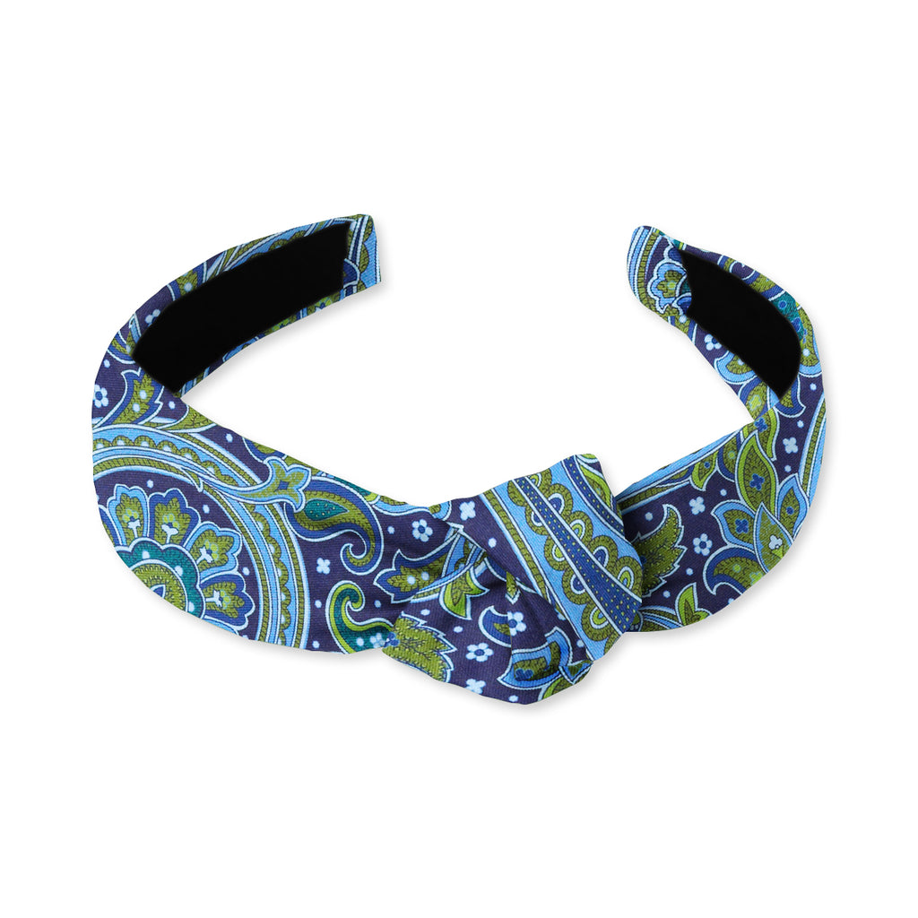 Barshaw Blue Knotted Headband