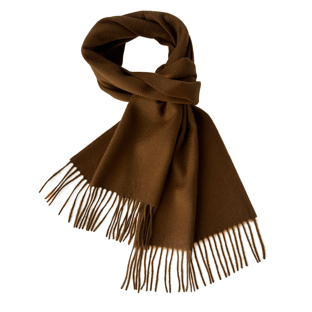 Camel Cashmere Scarf