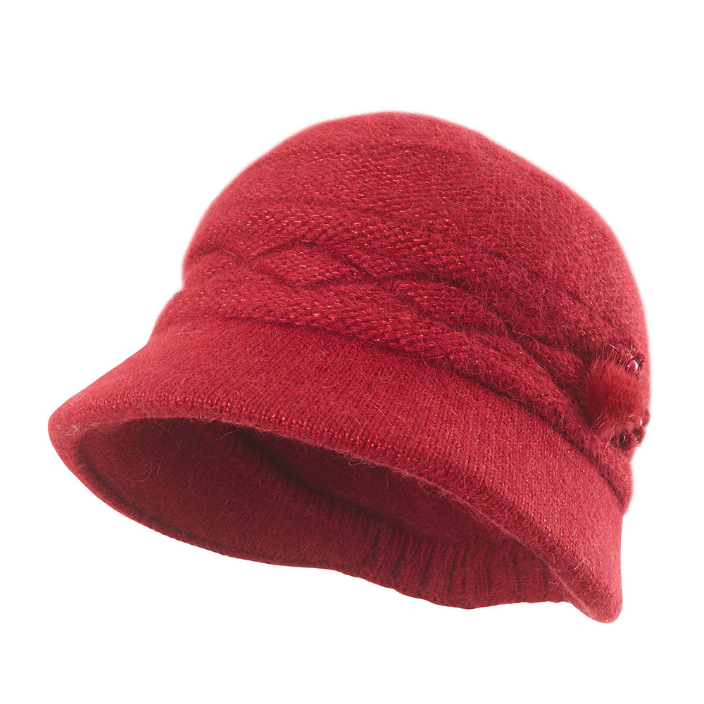 Cloche Garnet Woman's Hat