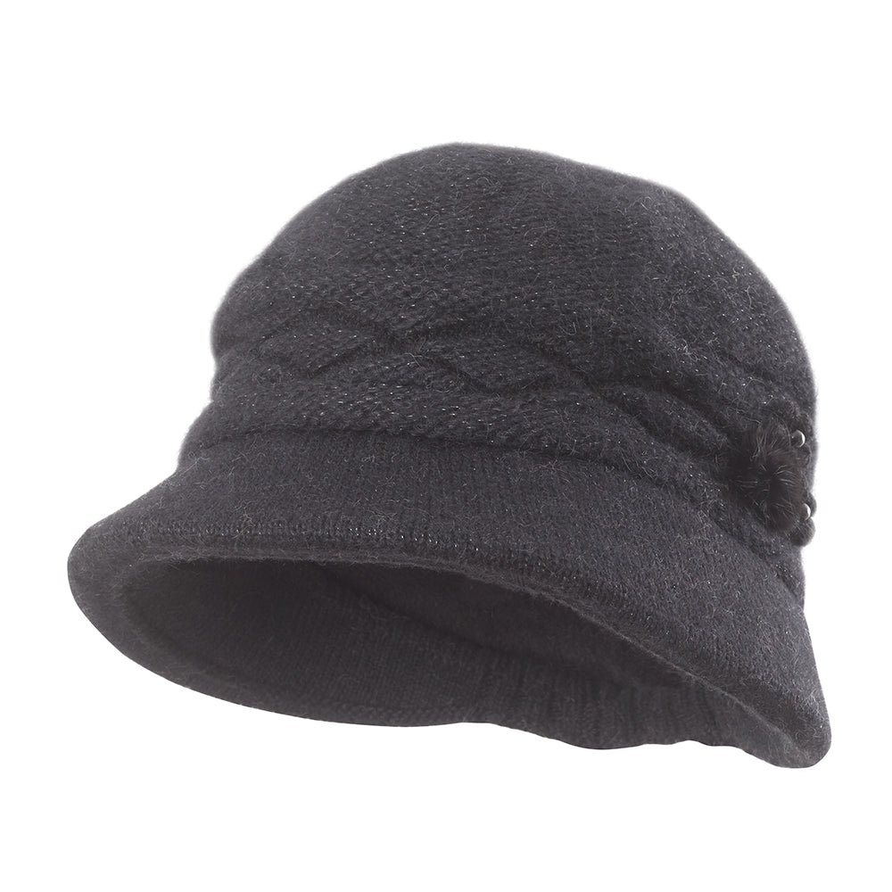 Cloche Onyx Woman's Hat