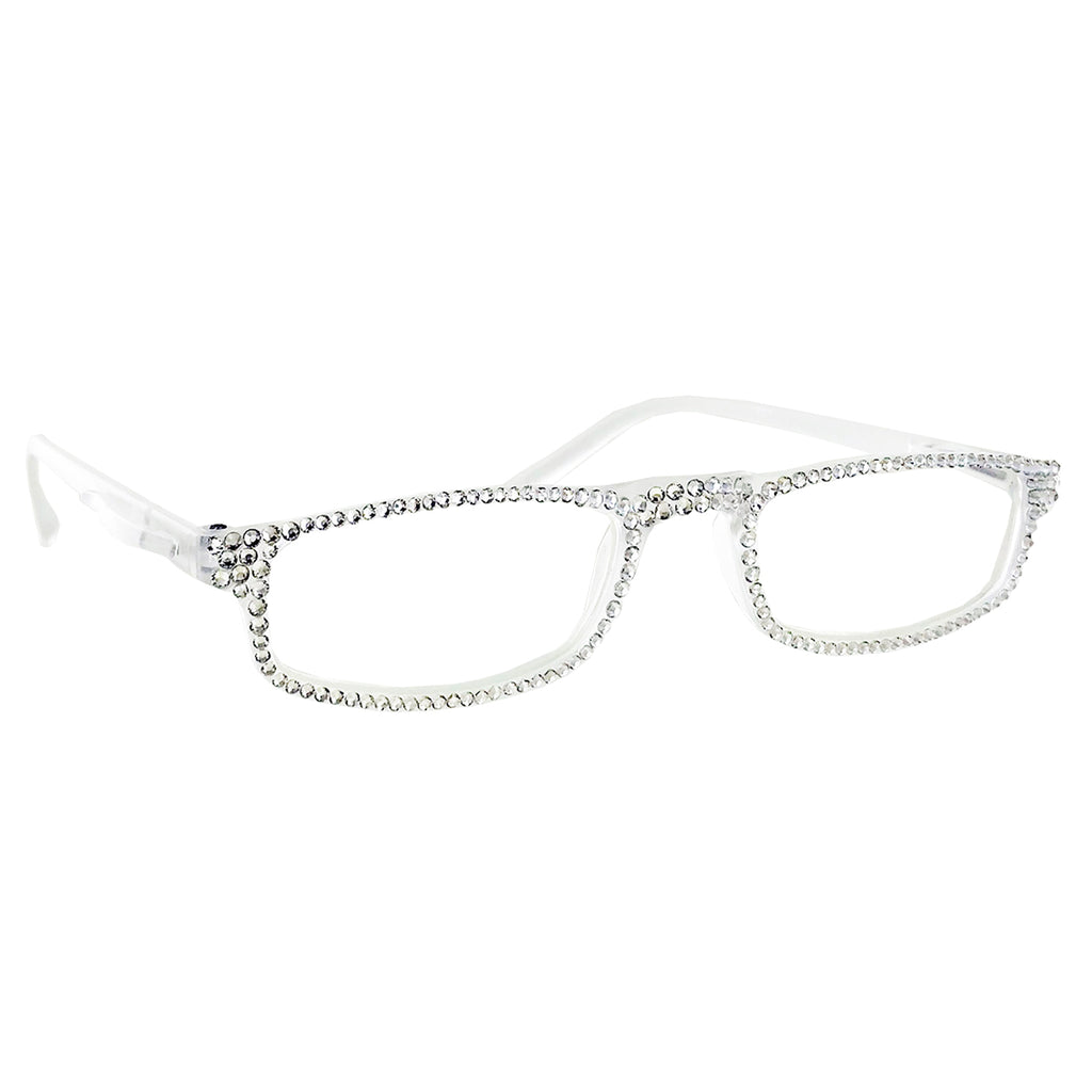 Clear Sparkle Women's Readers