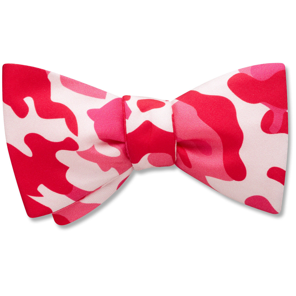 Camo Pink bow ties