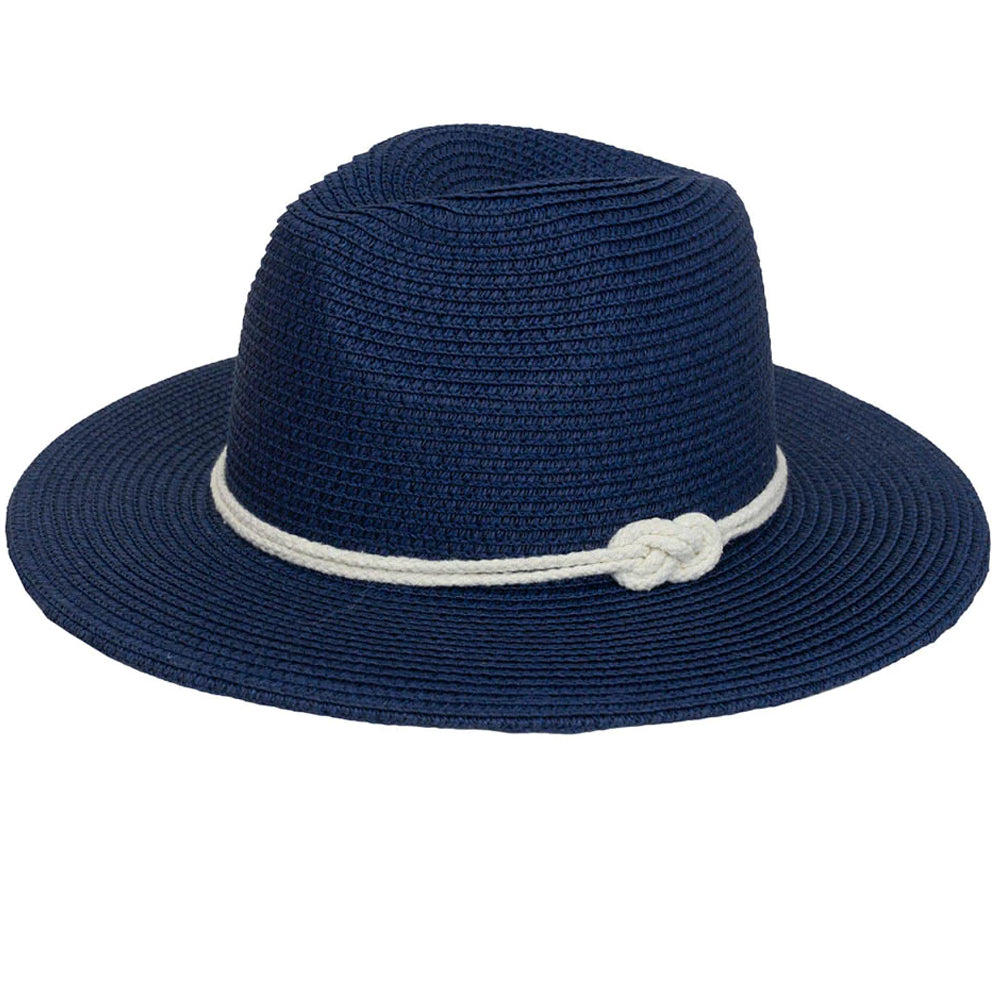 Crofton Navy Panama Hat