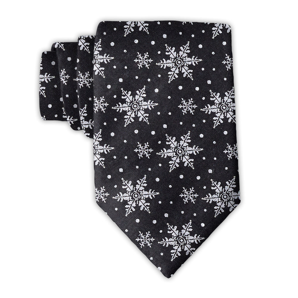 Crystalline Black Neckties