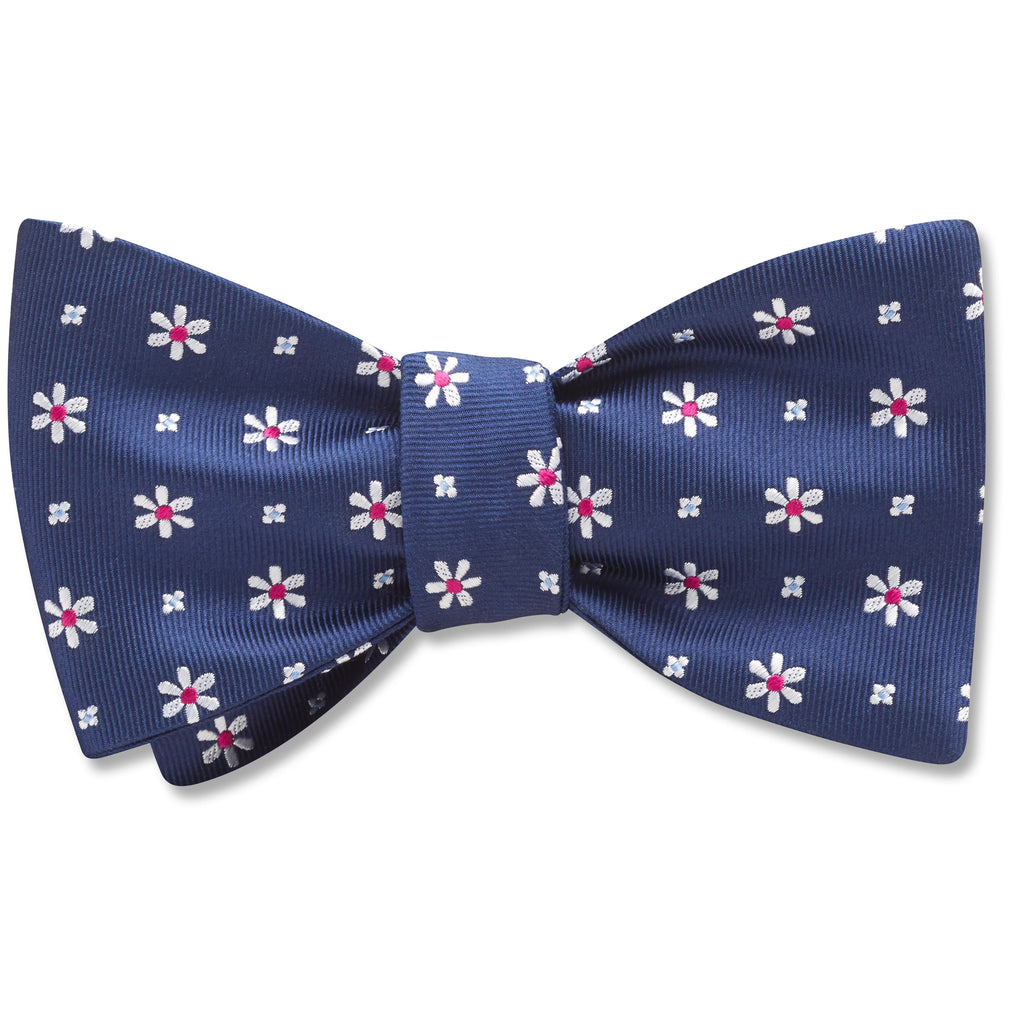 Daisy Springs Navy bow ties