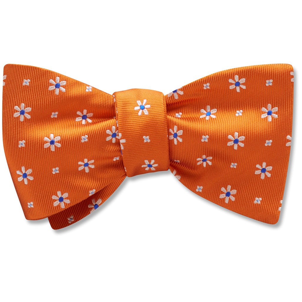 Daisy Springs Orange bow ties