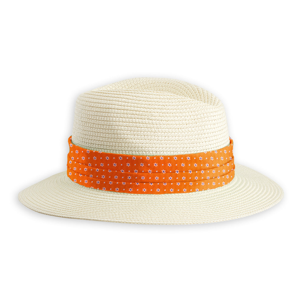 Daisy Springs Orange - Hat Band