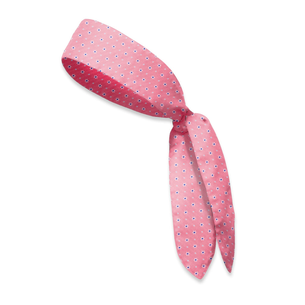 Daisy Springs Pink Hair Scarf