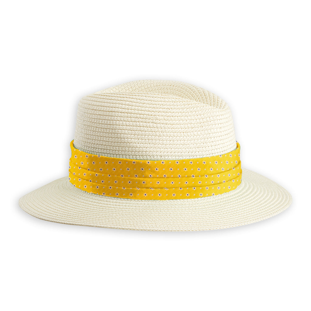 Daisy Springs Yellow - Hat Band