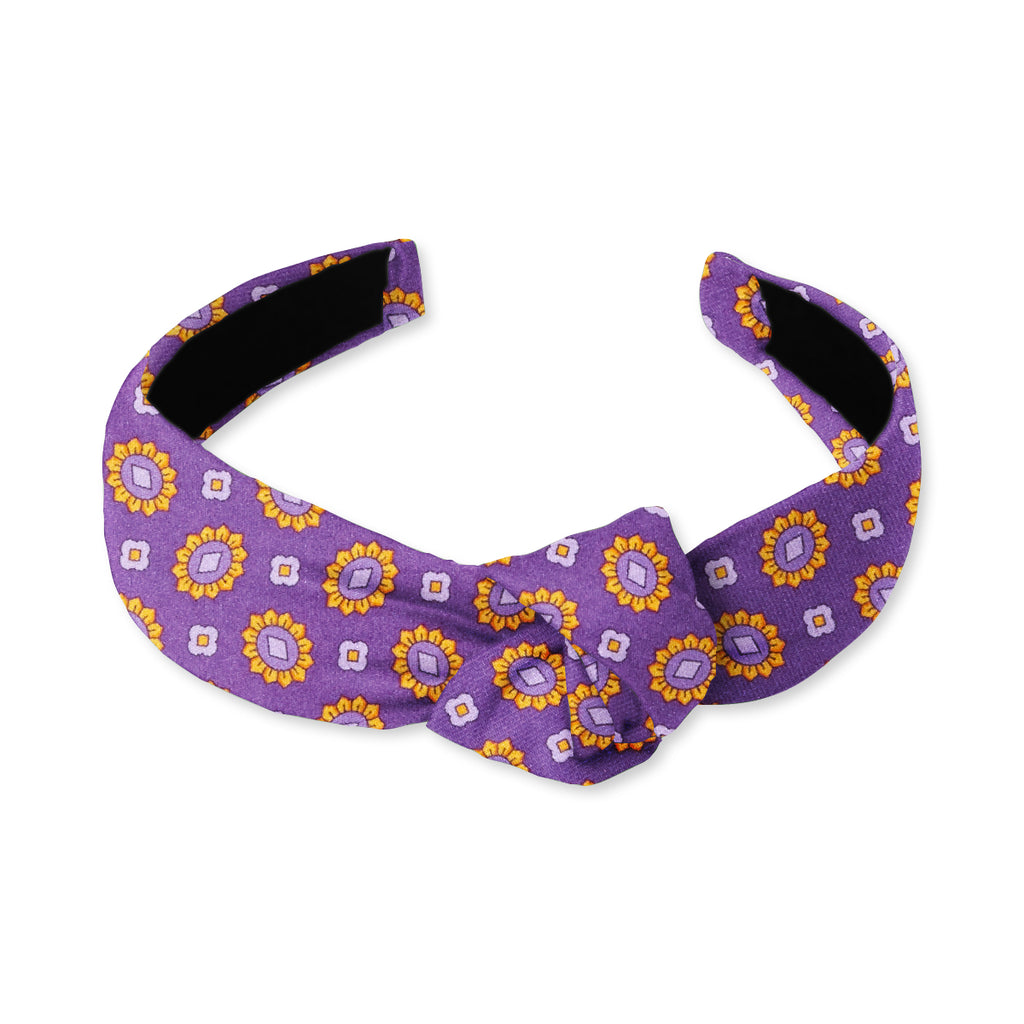 Girasole Grape - Knotted Headband