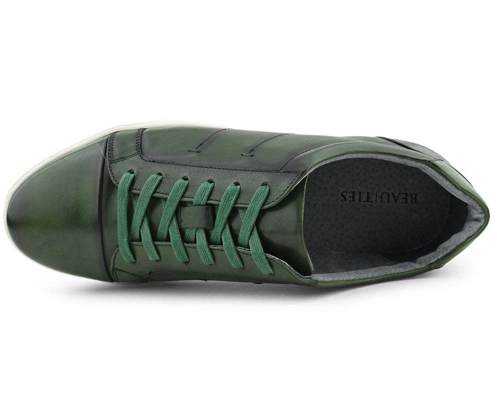 Grass Green Leather Shoes | Beau Ties of Vermont Grass Green Leather Shoes | Beau Ties of Vermont