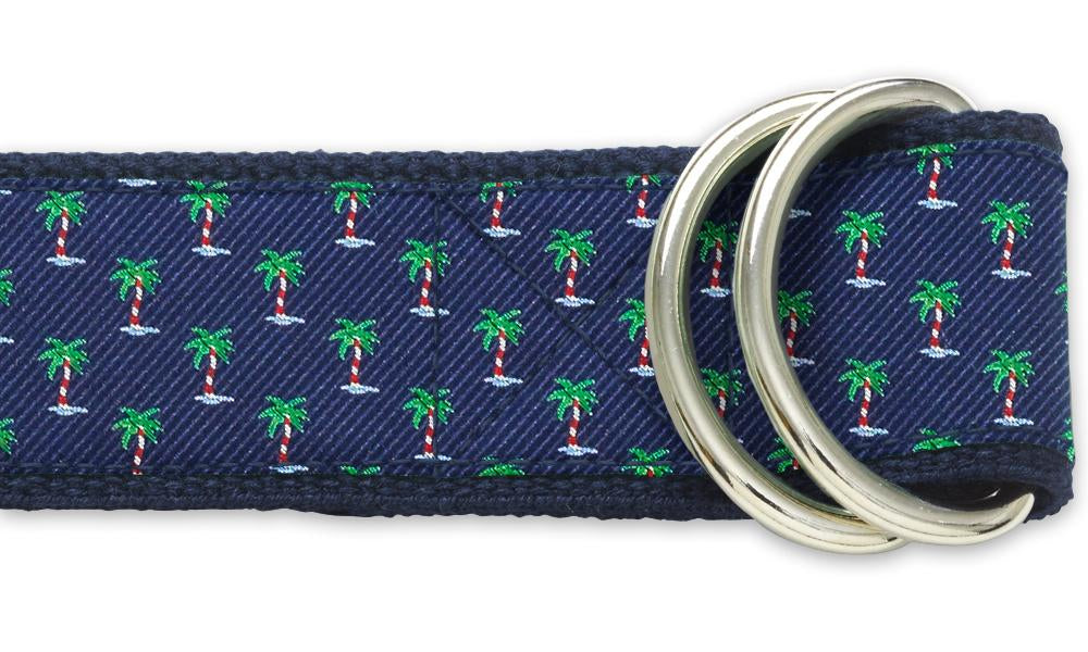Holiday Palms D-Ring Belts