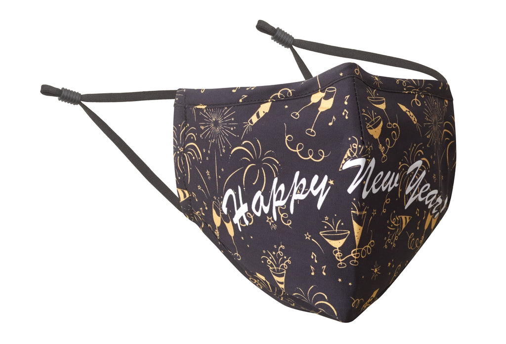 Happy New Year Face Mask – Beau Ties of Vermont