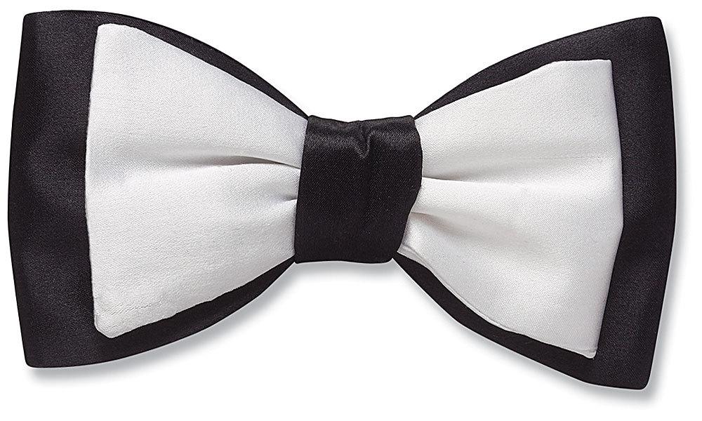Harlequin White - bow ties