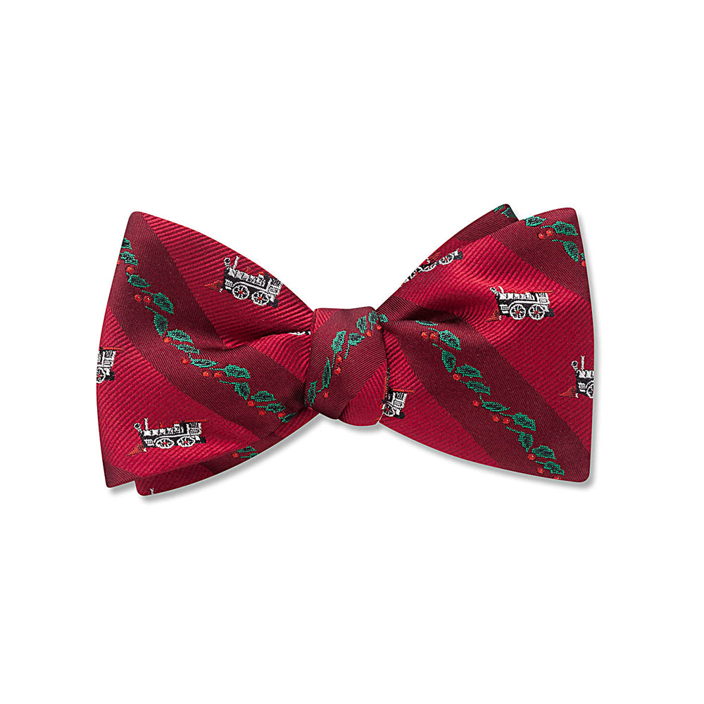 Holly Station Red Kids' Bow Ties