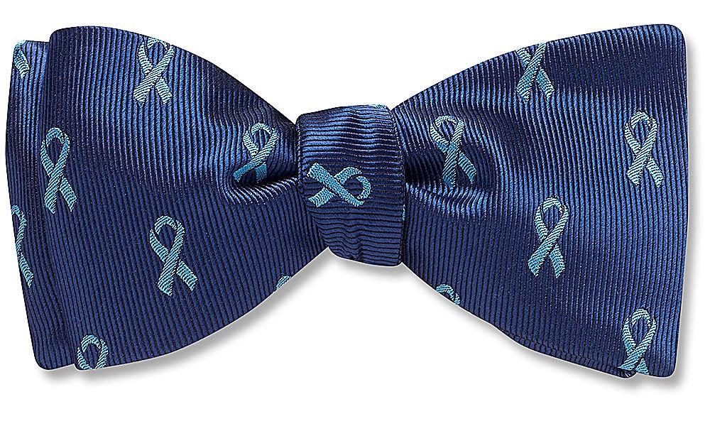 Light Blue Ribbon - bow ties