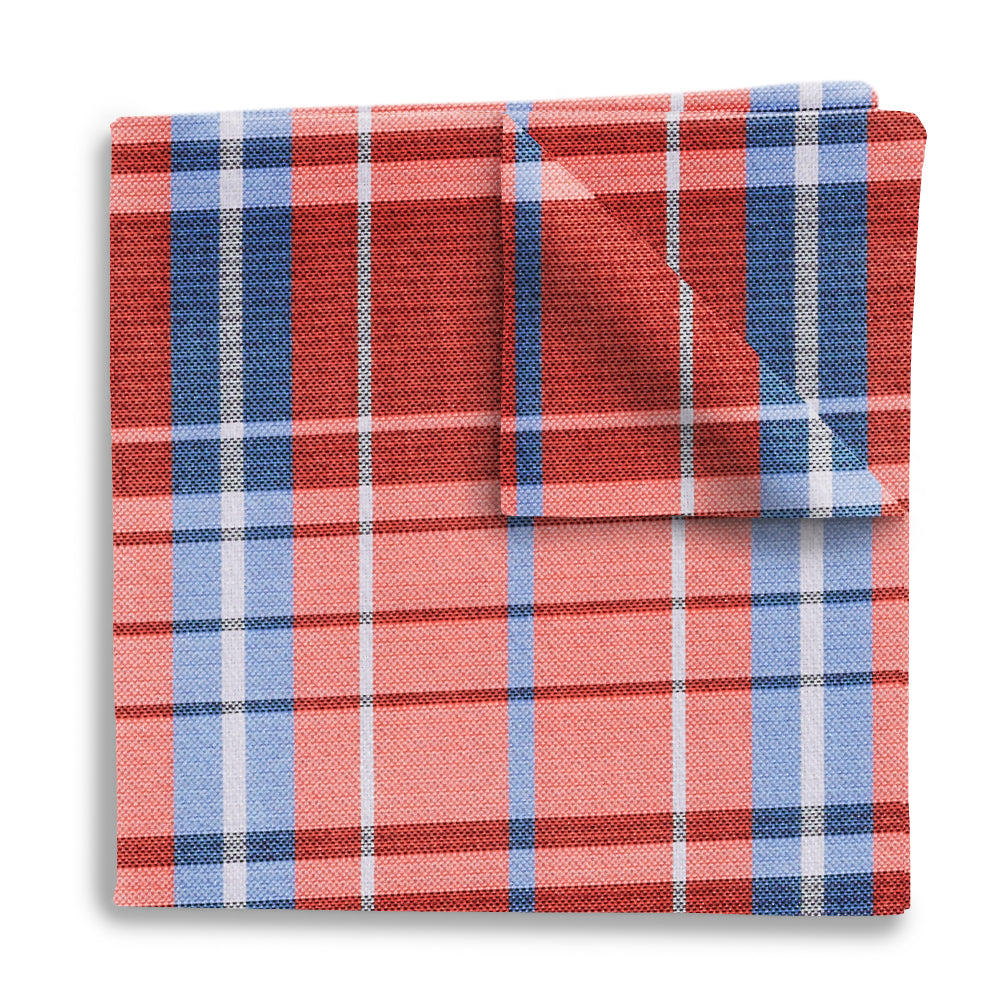 Mansfield Coral - Pocket Squares