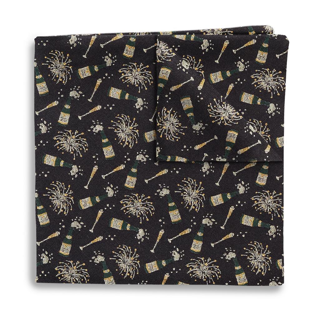 Midnight Pocket Squares