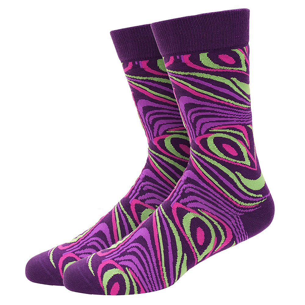 Mystic Purple Men's Socks