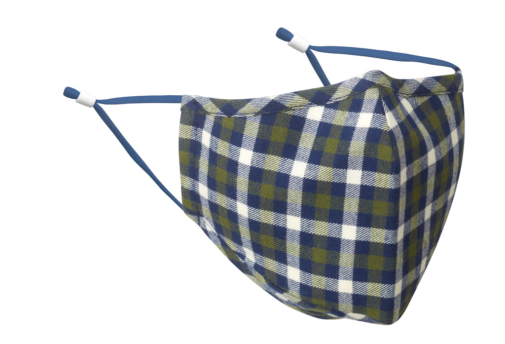 New Haven Green Flannel Face Mask