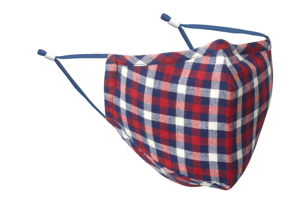 New Haven Red Flannel Face Mask
