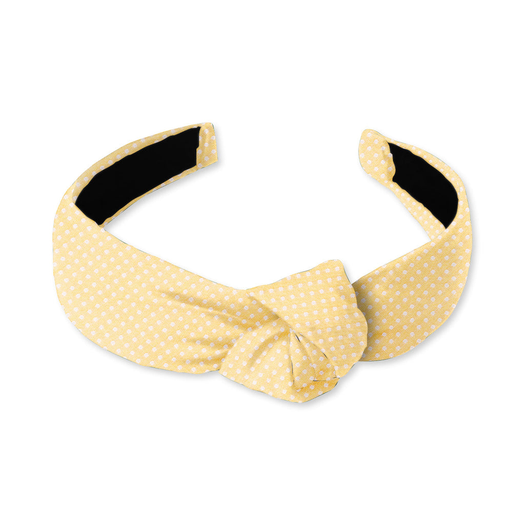 Oriel Canary Knotted Headband