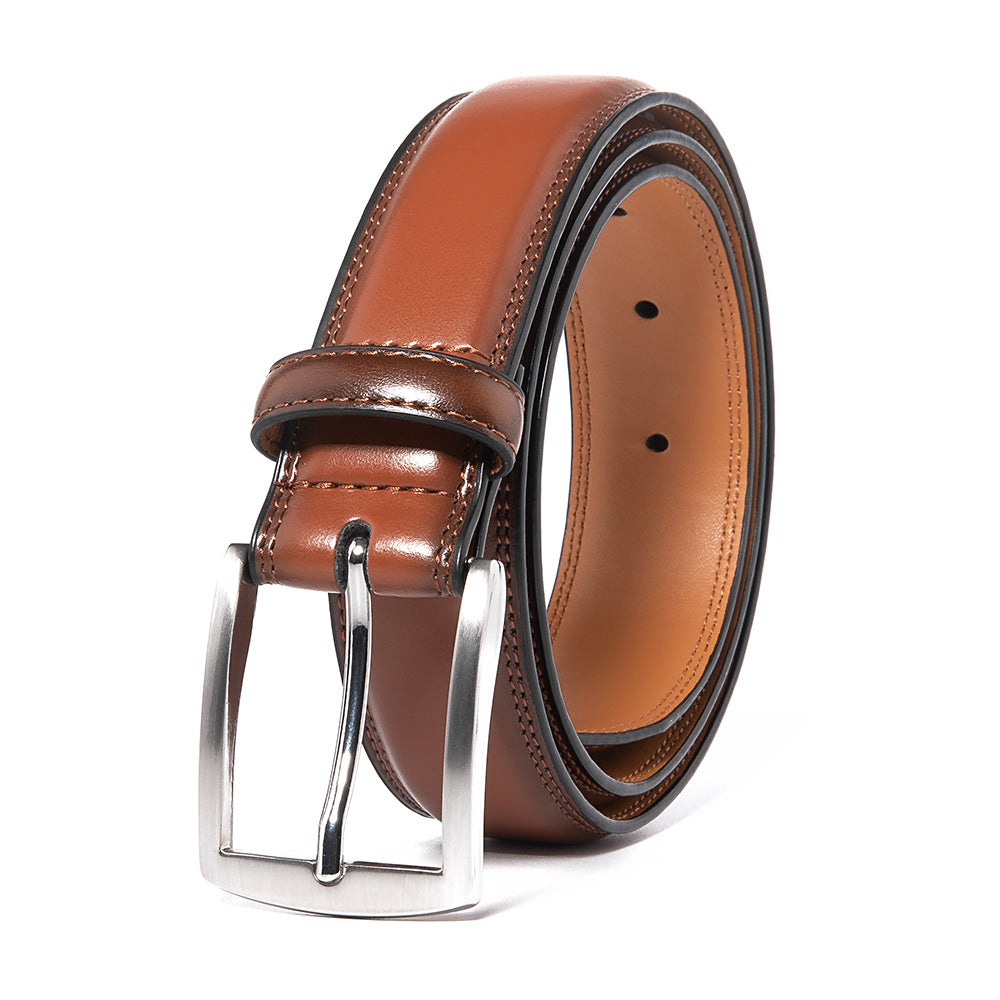 Premium Leather Belt - Brown